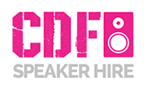 CDF Speaker Hire